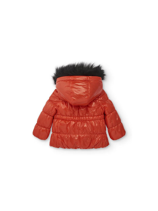 Tuc Tuc Kids Sports Jacket with Hood Orange