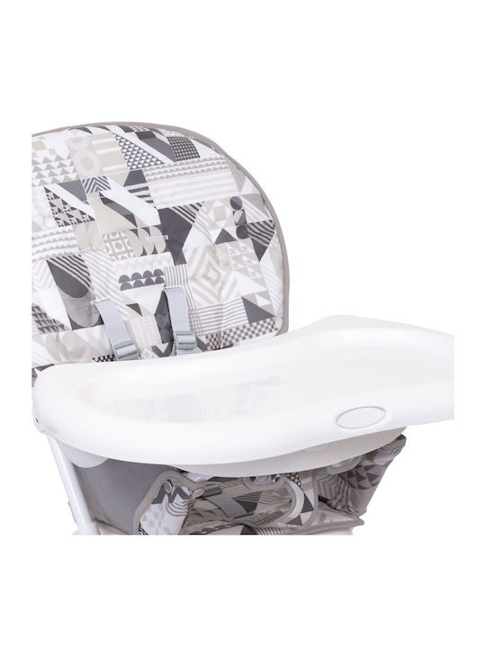 Graco Snack N' Stow Patchwork Сгъваемо Столово Столчe Сив