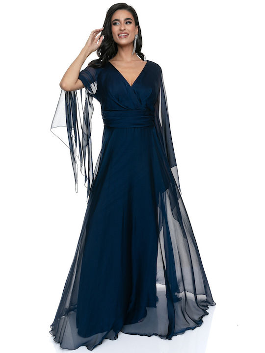 RichgirlBoudoir Sommer Maxi Kleid für Hochzeit / Taufe Blau