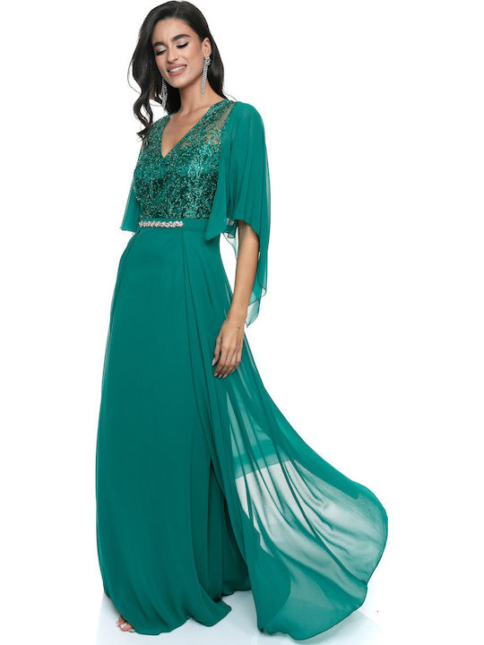 Maxi Dress for Wedding Christening Romantic
