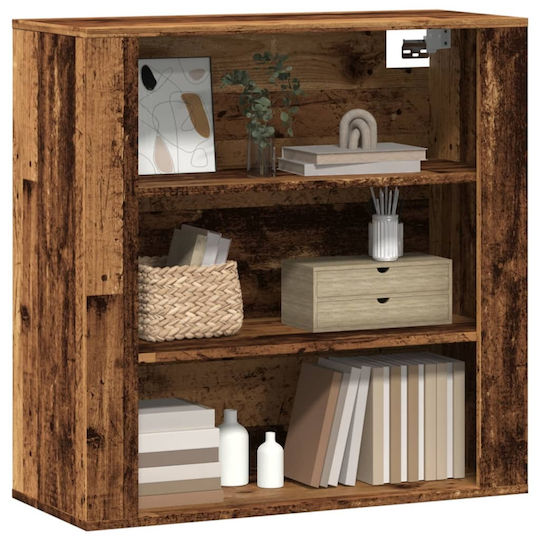 vidaXL Wood Bathroom Cabinet L80xW33xH80cm Brown