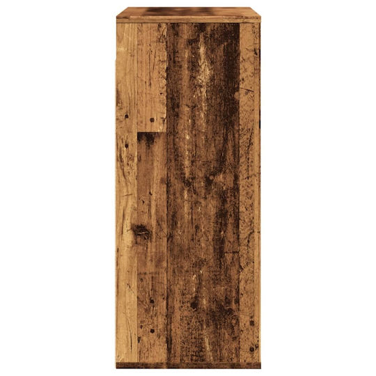 vidaXL Wood Bathroom Cabinet L80xW33xH80cm Brown