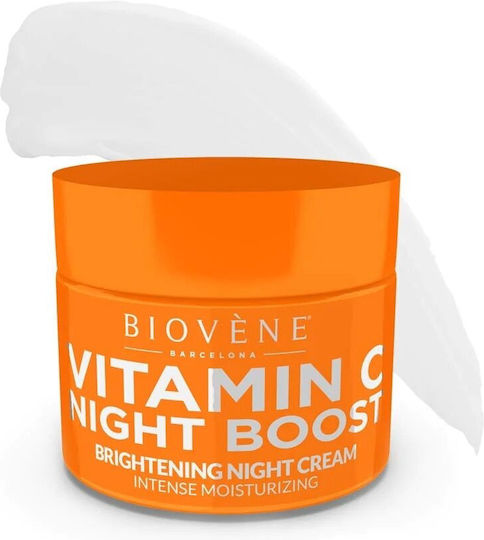 Biovene Night Boost Κρέμα Προσώπου Νυκτός για Ενυδάτωση & Λάμψη με Βιταμίνη C 50ml