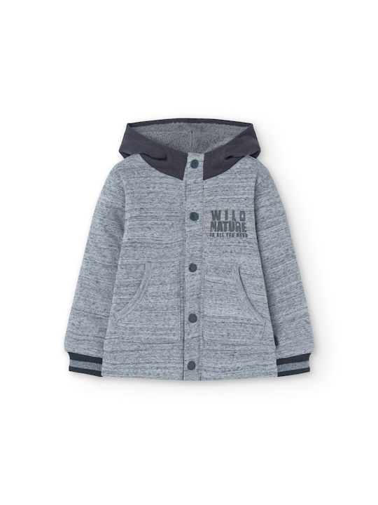 Boboli Jachetă casual pentru copii Grey