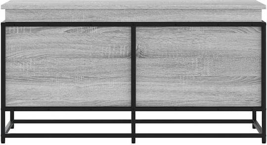 vidaXL Trunchi decorativ Lemn Gri 100x40x51.5buc