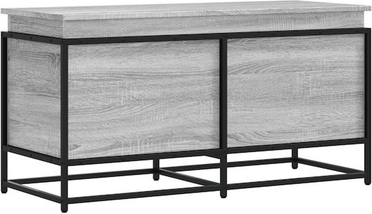vidaXL Trunchi decorativ Lemn Gri 100x40x51.5buc