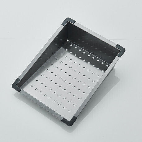 Drop-In Sink Inox with Faucet W60xD45cm Black