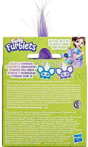 Hasbro Plush Furby Furblet with Sound Star-Lee for Age 6+ 5 cm