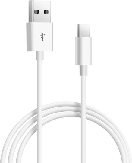Usb-c Cable Fast Charge Data Transfer 2.0 Length 1m White