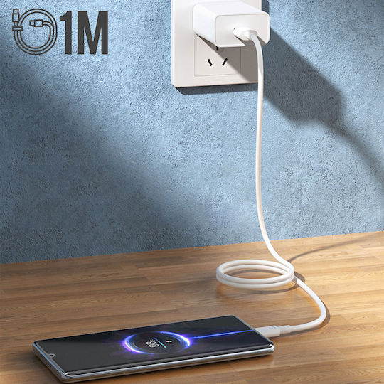 Google Original Google Usb-c To Usb-c Cable Charge Sync 1m White