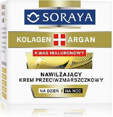 Soraya Collagen Argan Feuchtigkeitsspendend & Anti-Aging Creme Gesicht mit Kollagen 50ml