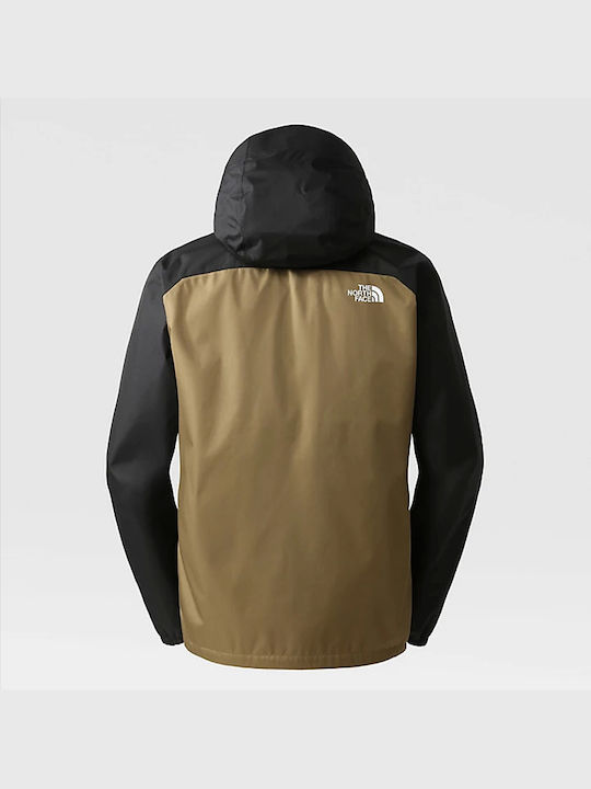 The North Face Quest Triclimate Men's Jacket Waterproof and Windproof Military Olive/tnf Black