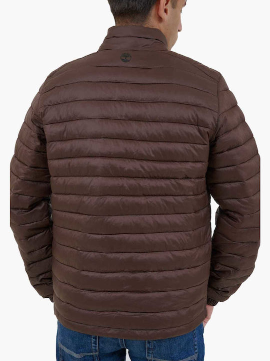 Timberland Herren Winter Jacke Bomber Wasserdicht CAFE