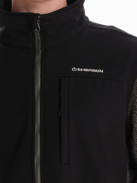 Winter Jacke Olive/black
