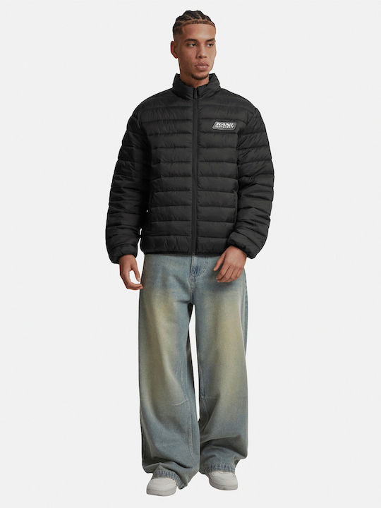 Patch Jacket Puffer Black