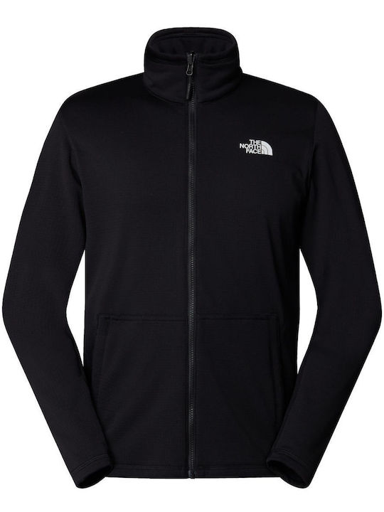 Quest Triclimate 3 in 1 Winter Jacket Waterproof and Windproof Amber Green, Tnf Black