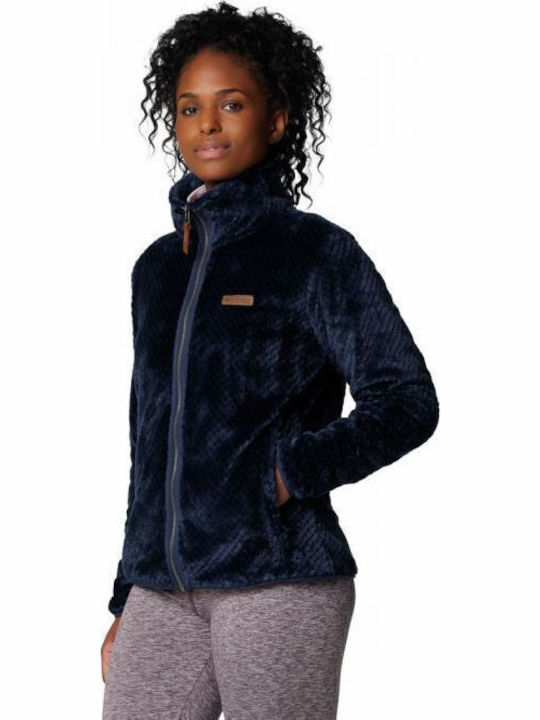 Fire Side Ii Sherpa Κοντό Γυναικείο Μπουφάν για Χειμώνα Collegiate Navy
