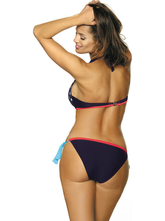Set Bikini Navy Μπλε