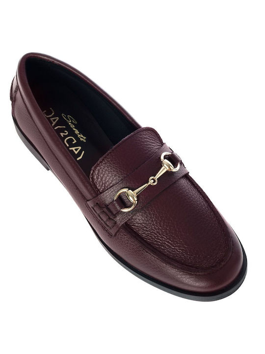 Sante Day2day Women's Moccasins in Burgundy Color