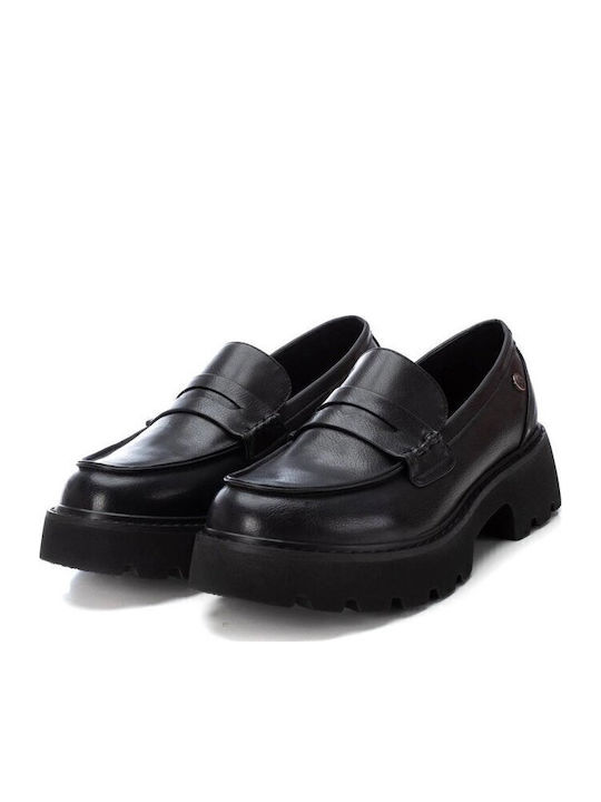 Mocasini dama în culoarea Negru