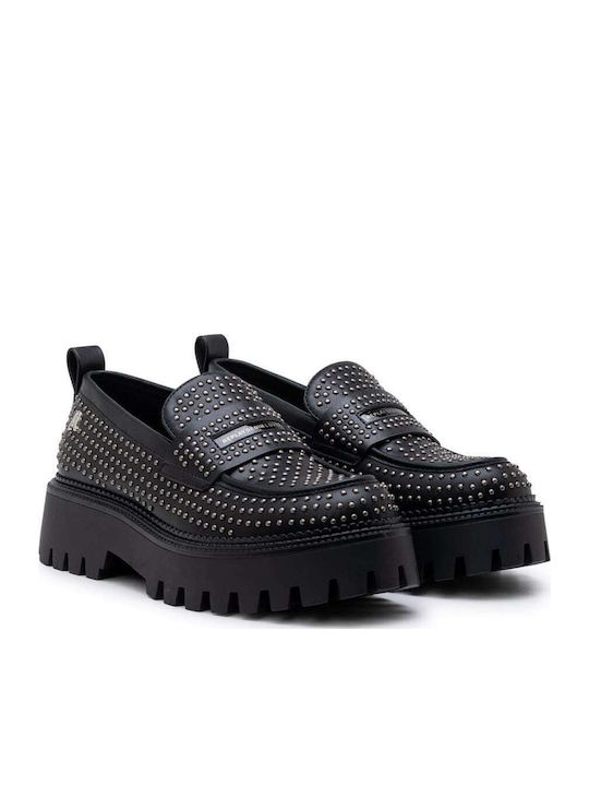Numb Damen Mokassins in Schwarz Farbe
