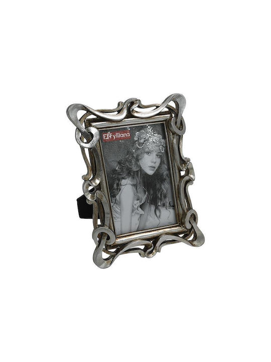 Fylliana Fl22951 Frame Plastic 10cmx15cm with Silver Frame