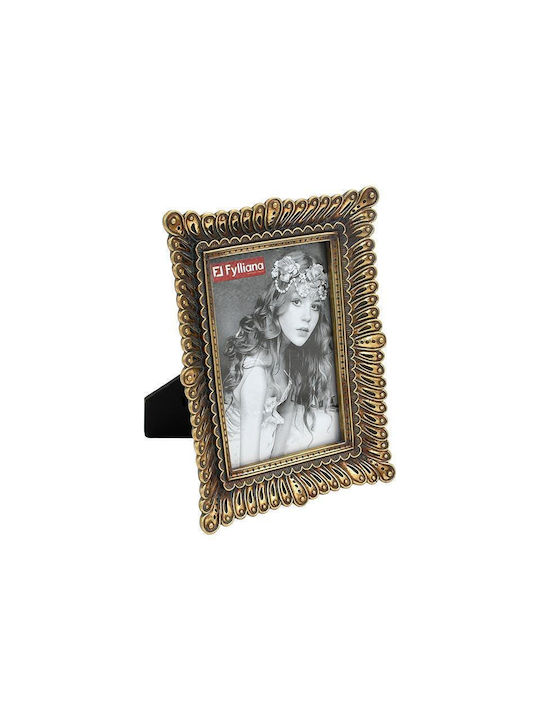 Fylliana Fl23278 Frame Plastic 15cmx20cm with Gold Frame