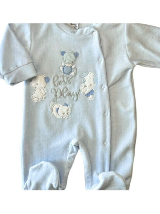 Sweet Baby Детско Бодито Светлосин