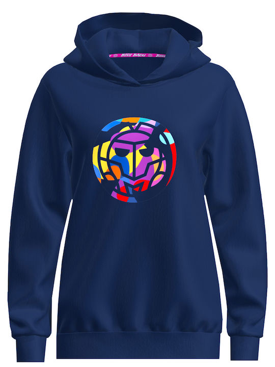Women's Sweatshirt Hooded Dark Blue