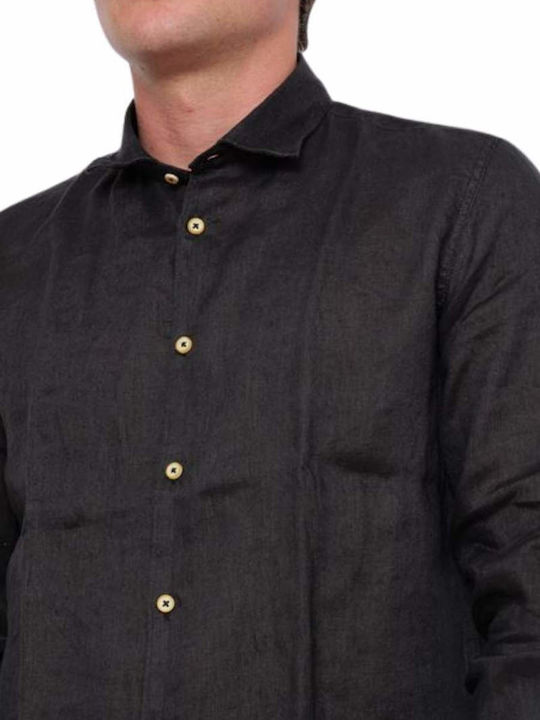 Sseinse Linen Shirt Black
