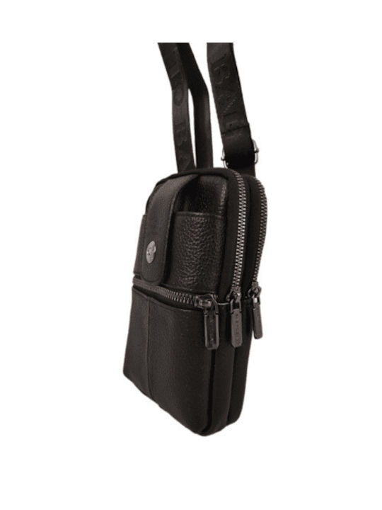 Bag to Bag Geantă pentru bărbați Umăr / Crossbody Neagră