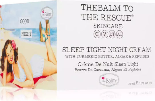 theBalm Sleep Tight Крем за Лице Нощен Крем за Хидратация и Против стареене с Пептиди 30мл