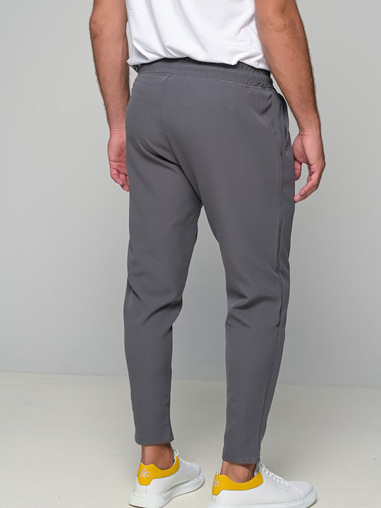 Ben Tailor Men's Trousers in Loose Fit Charcoal