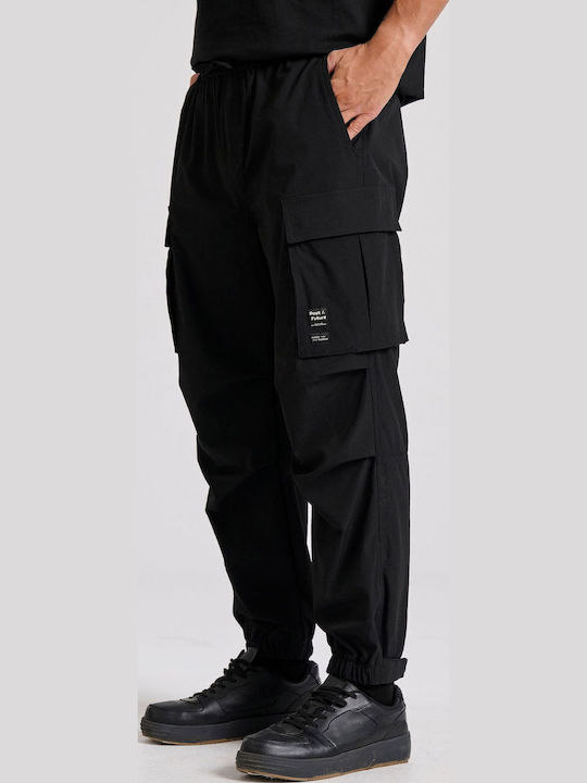 Trousers Cargo in Relaxed Fit Black