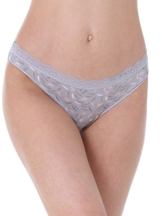 Apple Boxer Damen Slip 2Pack Grey