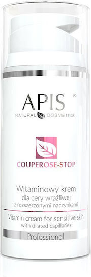 Apis Natural Cosmetics Couperose Stop Rich 24h Cream Face Day with Ceramides 100ml