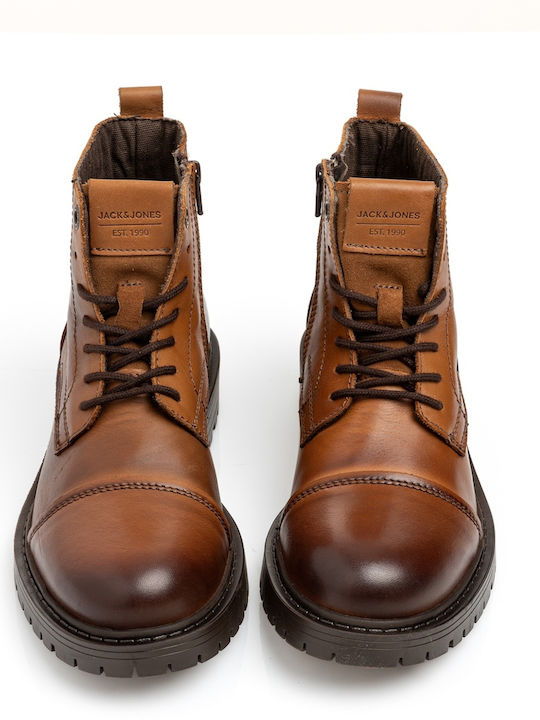 Leather Tabac Brown Men's Boots