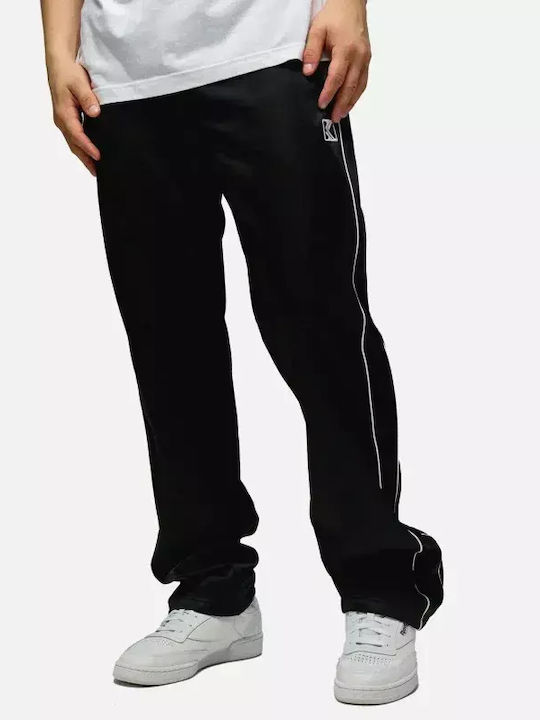 Karl Kani Sweatpants Glossy Black/White