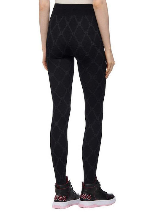 Hugo Boss Frauen Lang Leggings Schwarz