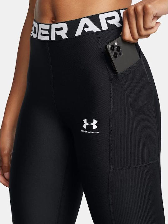 Training Women's Cropped High Waist Leggings Black