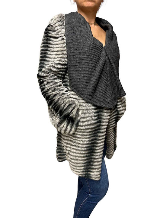 Frauen Pelz Gray