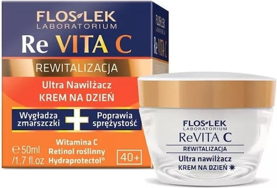 FlosLek Revita C Ultra 24h Moisturizing and Anti-aging Face Cream with Vitamin C 50ml