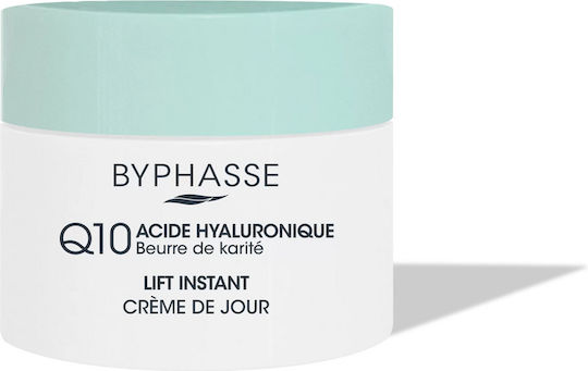 Byphasse Instant Q10 Συσφικτική Κρέμα Προσώπου Ημέρας με SPF10 & Υαλουρονικό Οξύ 60ml