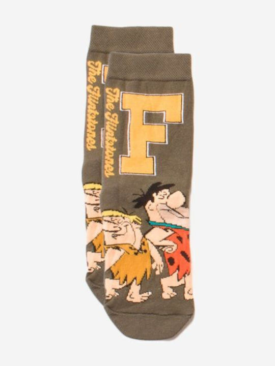 Disney Kids' Socks Flintstones Colorful 3 Pairs