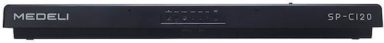 Medeli Electric Stage Piano with 88 Weighted Keys Built-in Speakers and Connection with Headphones