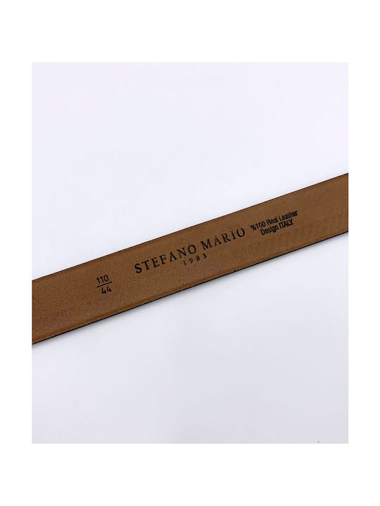 Stefano Mario Men's Belt Blue