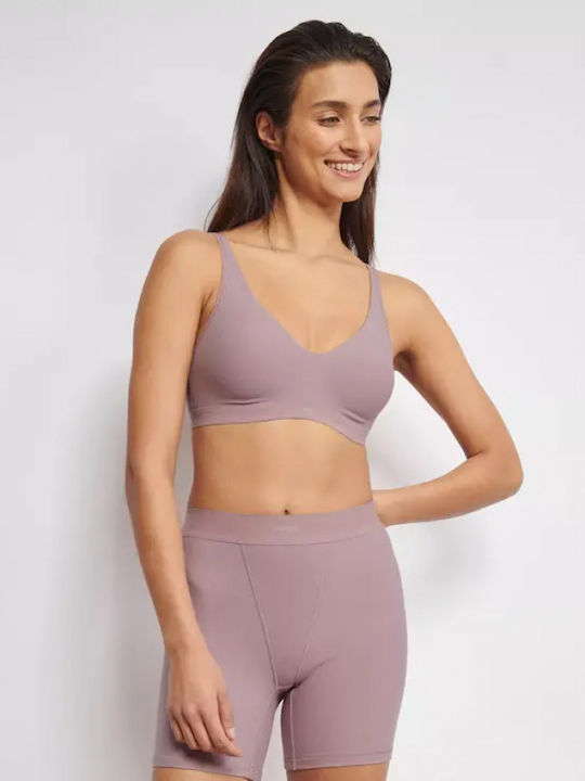 Women's Bra with Light Padding Foggy Mauve