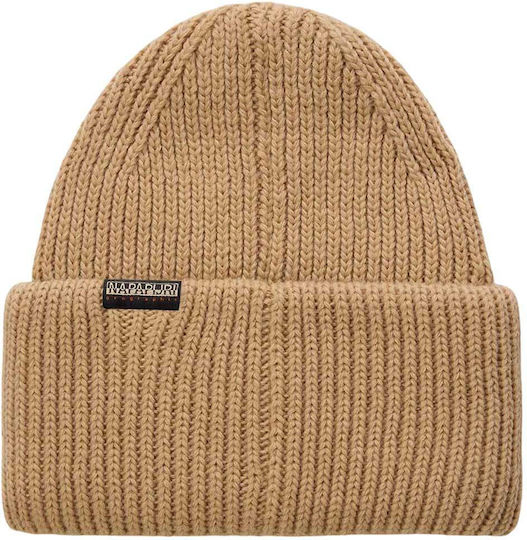 Beanie Γυναικείος Σκούφος Πλεκτός σε Καφέ χρώμα