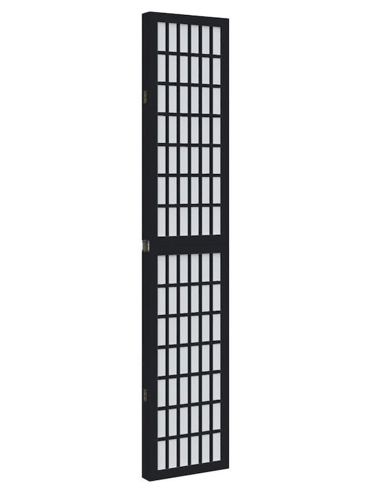 vidaXL Διακοσμητικό Παραβάν Ξύλινο με 4 Φύλλα 140x220cm