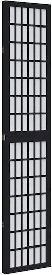 vidaXL Decorativ Paravan Lemn cu 3 Panouri 105x160cm